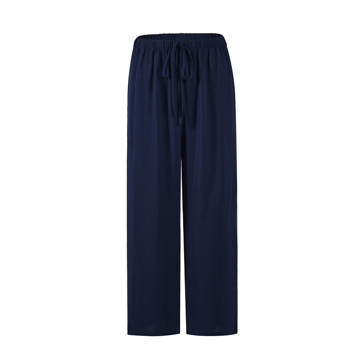 Women's Drawstring Straight-Leg Knit Pants